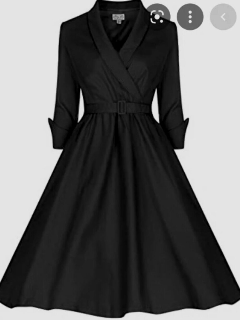 Lindy Bop Vivi 50s Swing Vintage Style Pinup Rockabilly Goth Gothabilly Belted